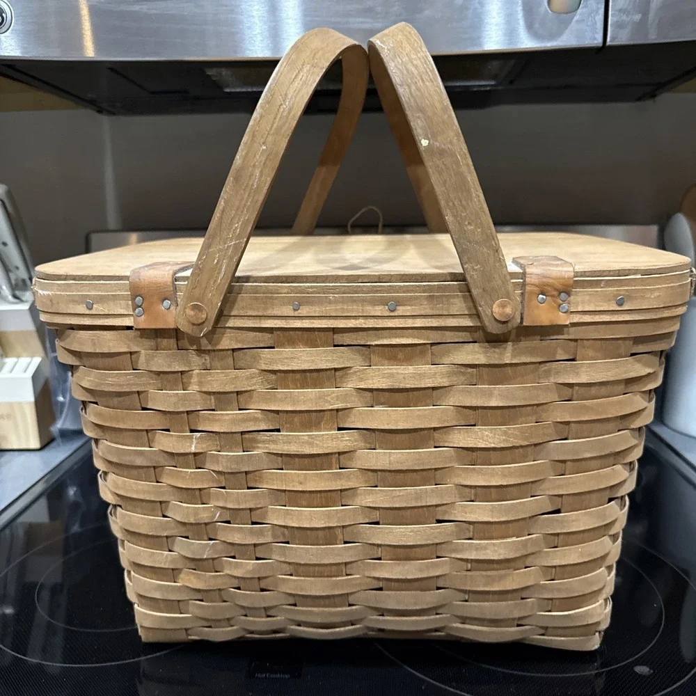 Vintage Longaberger‎ X Large Picnic Basket